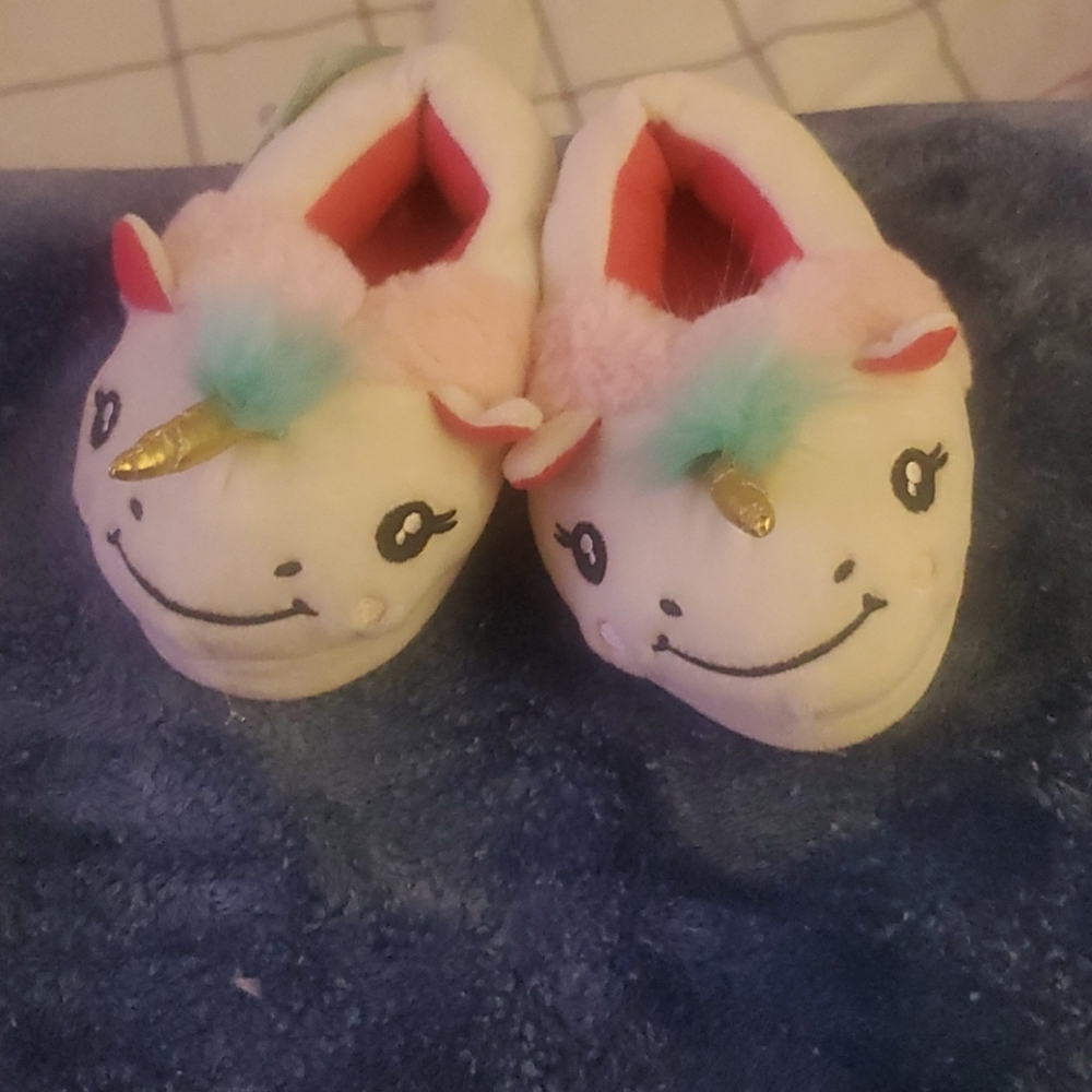 Unicorn slippers size M-L